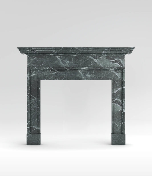 Bramwell Surround Fireplace Mantel Verde Alpi