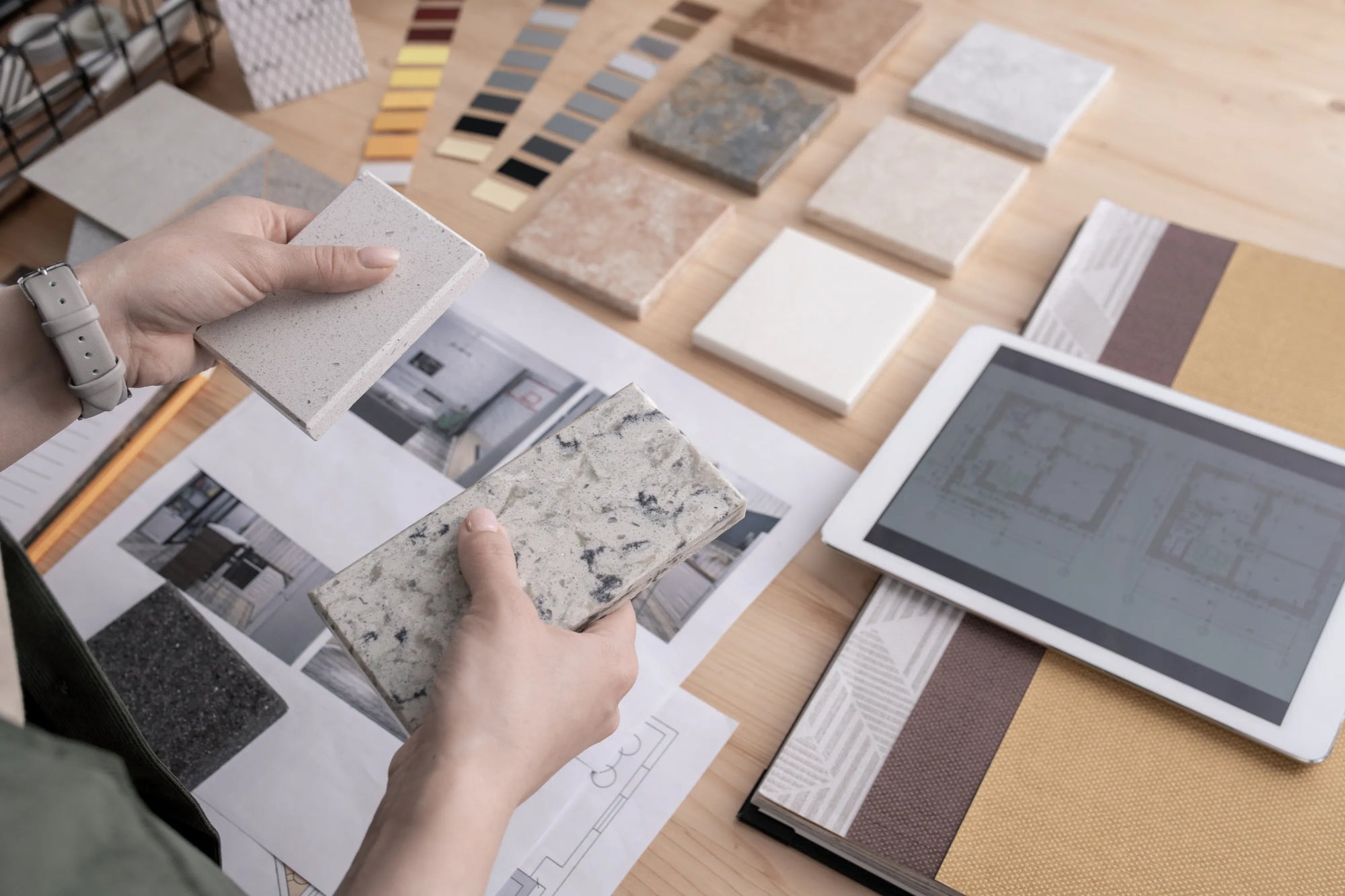Natural Stone Samples Interior Design Bespoke