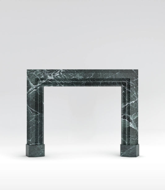 Metropole Surround Fireplace Mantel Verde Alpi