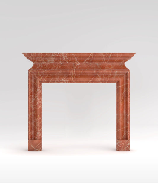 Montrose Surround Fireplace Mantel Rojo Alicante