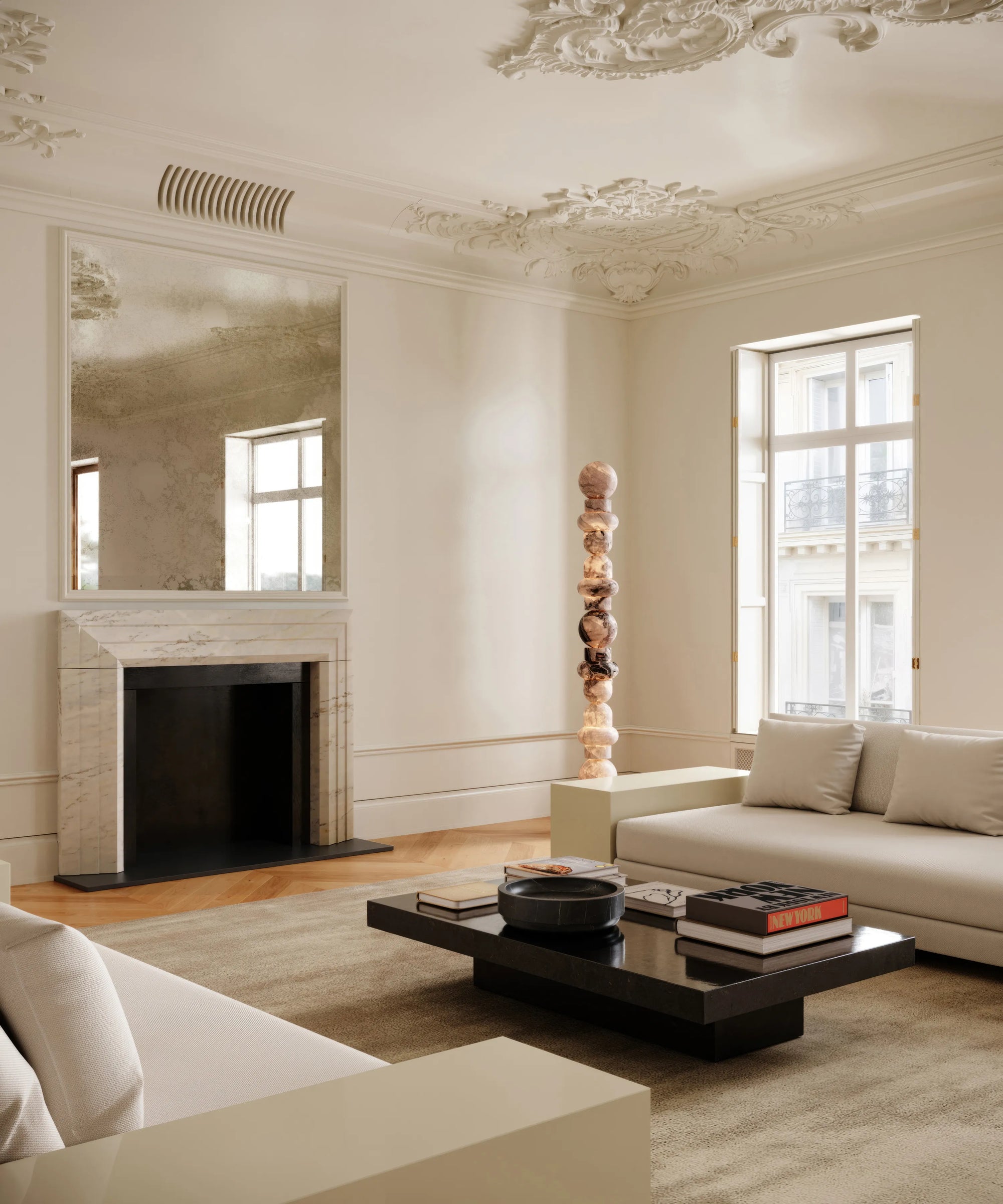 Victorian House Framea Surround Fireplace Mantel White Estremoz