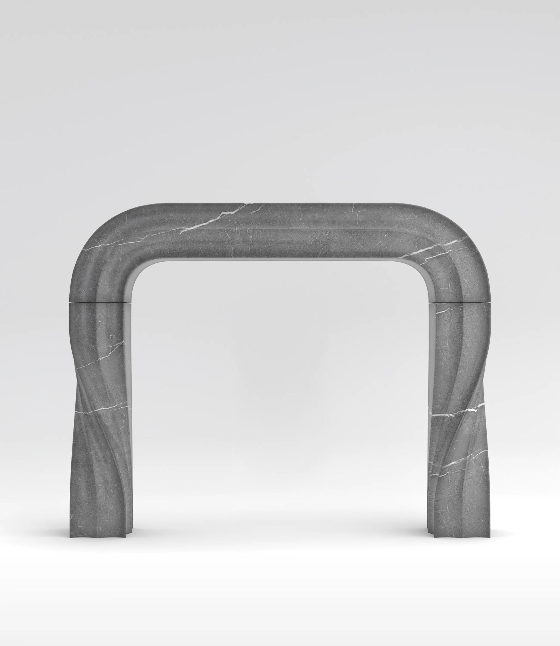 Sorelle Surround Fireplace Mantel Pietra Gray