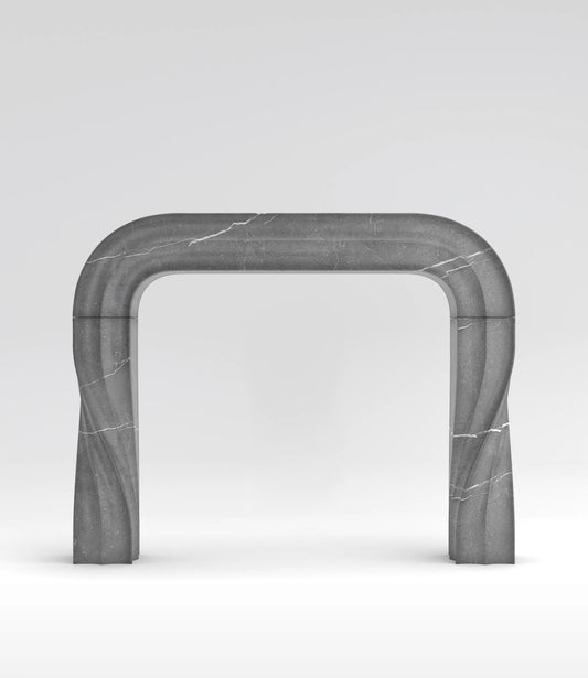 Sorelle Surround Fireplace Mantel Pietra Gray