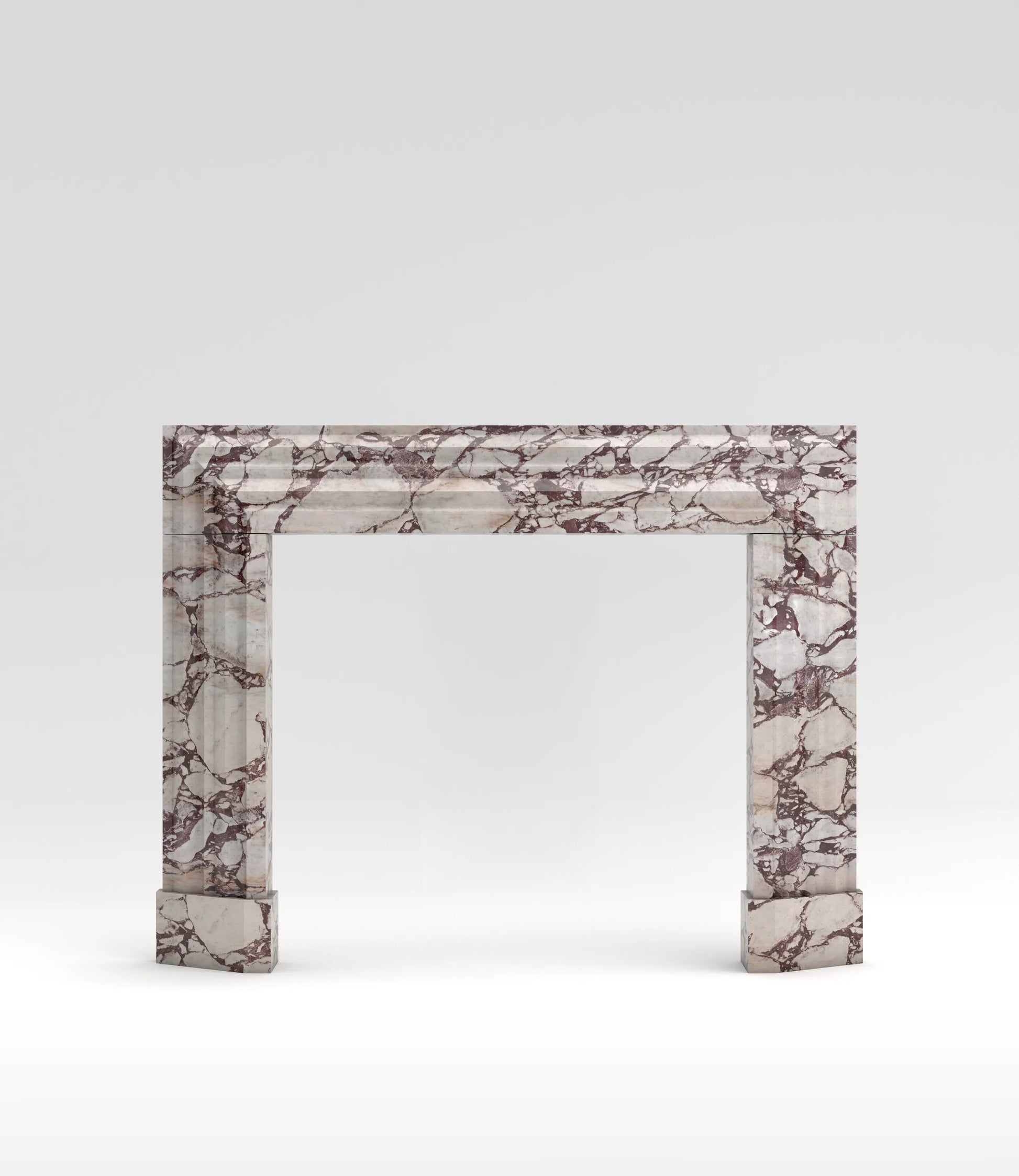 Tensia Surround Fireplace Mantel Brecia Medici