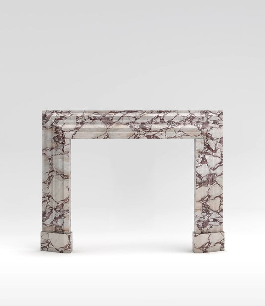 Tensia Surround Fireplace Mantel Brecia Medici