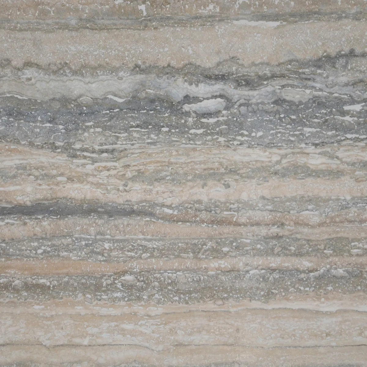 Natural Stone Sample Travertine Silver