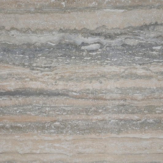 Natural Stone Sample Travertine Silver